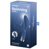 Satisfyer Vibro Rabbit Spinning Rabbit 1 11 x 3.5cm Bleu
